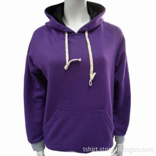 Women hood, purple